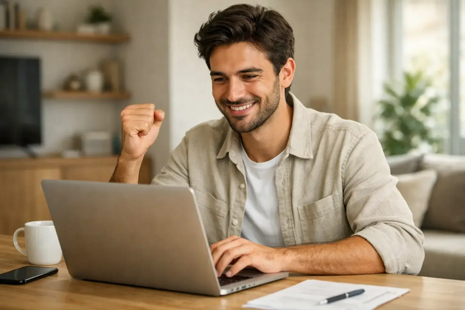 Persona che si registra su un sito di scommesse ricevendo un bonus